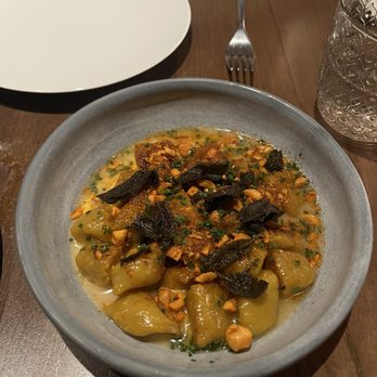 Meridian - Winter squash pasta - New American Near Me - Dallas, Texas