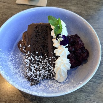 The Wharf - Chocolate mud cake - Seafood Near Me - St Helens, TAS