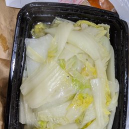 Ordered baby bok choy, got Napa/Chinese cabbage instead.