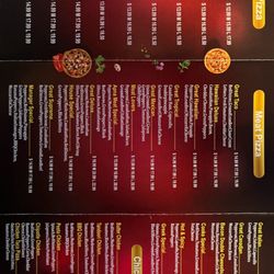 Pizza Boxx - Our menu!