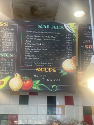 Menu photo 8 Benny's Subs Murrieta, CA