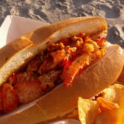 Roxy Lobster Truck - Lobster roll and Roxy chips