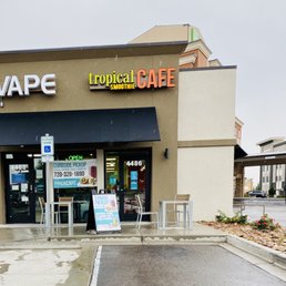 Full view of the front of their store, sorry for the rain in the picture. Full view of the front of their store, sorry for the rain in the picture.
