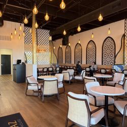 Haraz Coffee House Apex - Interesting and open interior