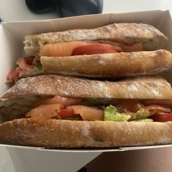 Sweet Wheat - Smoked salmon baguette - Bakeries Near Me - Redondo Beach, California Sweet Wheat - Smoked salmon baguette - Bakeries Near Me - Redondo Beach, California
