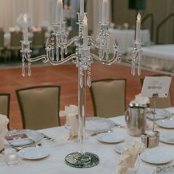 Party with Lina - Crystal Candelabra
