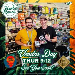 Herbs House Cannabis Store & Weed Dispensary - Double Vendor Day -SAVE 20% on all Gold Leaf Gardens & Aloha Friday! Today 9/12 at Herbs in Ballard