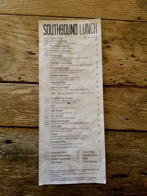 Menu photo 6 Southbound Chamblee, GA