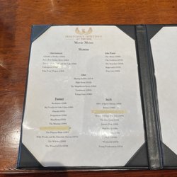 Downtown Cowtown at The Isis - Movie menu