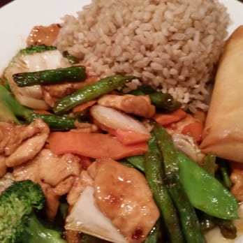 Rasa Sayang - Spicy basil chicken with extra vegetables and brown rice - Pan Asian Near Me - Roswell, Georgia Rasa Sayang - Spicy basil chicken with extra vegetables and brown rice - Pan Asian Near Me - Roswell, Georgia