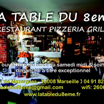 La Table du 8ème - French Near Me - Marseille, 13