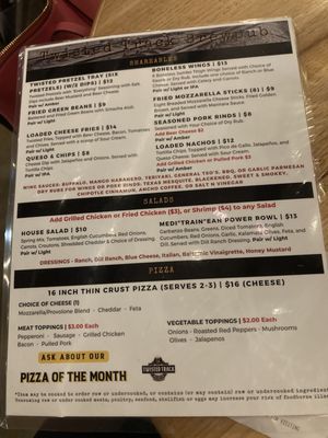 Menu photo 7 Twisted Track Brewpub Roanoke, VA Menu photo 7 Twisted Track Brewpub Roanoke, VA