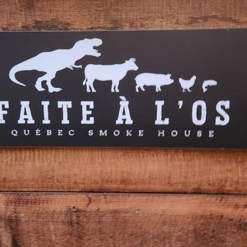 Faite à l’Os - Their logo is excellent! - Barbeque Near Me - Quebec City, Quebec Faite à l’Os - Their logo is excellent! - Barbeque Near Me - Quebec City, Quebec