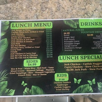 Jamboclat - Menu - Caribbean Near Me - New Orleans, Louisiana Jamboclat - Menu - Caribbean Near Me - New Orleans, Louisiana