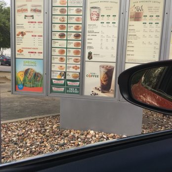 Krispy Kreme - Drive thru menu - Donuts Near Me - Arlington, Texas