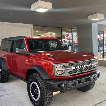 AutoNation Ford Tustin - Our new Bronco Thank you Chris - Car Dealers Near Me - Tustin, California