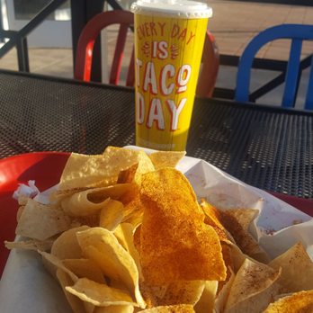 Fuzzy's Taco Shop - Hand made guac and seasoned tortilla chips - Mexican Near Me - Gilbert, Arizona