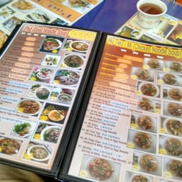 Nice menus and pictures