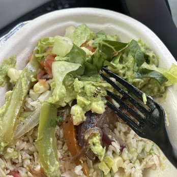 Chipotle Mexican Grill - Be careful y'all I found a bug in my Food this is by far the most disgusting thing I have seen now I will never eat at chipotle again!!! - Mexican Near Me - Clovis, California