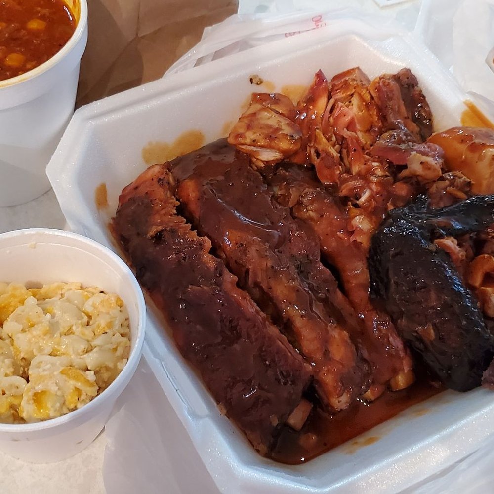 Crazy Ron's BBQ - I had a quarter white and it came chopped up. Ribs had NO flavor. Don't waste your money - Barbeque Near Me - Stone Mountain, Georgia Crazy Ron's BBQ - I had a quarter white and it came chopped up. Ribs had NO flavor. Don't waste your money - Barbeque Near Me - Stone Mountain, Georgia