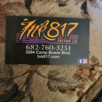 Ink817 Tattoo - Tattoo Near Me - Fort Worth, Texas Ink817 Tattoo - Tattoo Near Me - Fort Worth, Texas