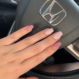 Dip powder manicure