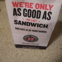Just got my Jimmy John's delivery! Just got my Jimmy John's delivery!