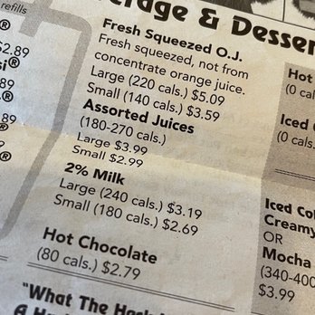 Black Bear Diner Fernley - No freshly squeezed orange juice... even if claimed otherwise - Diners Near Me - Fernley, Nevada