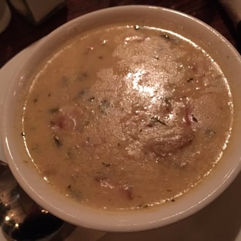 Dubh Linn Gate - Cup of clam chowder - Irish Pub Near Me - Whistler, British Columbia