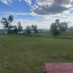 Parkhurst Campground /Pipestem Reservoir - Campsite view