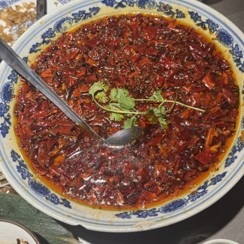 Mountain House - Spicy Boiled Bullfrog With Sichuan Peppercorn - Szechuan Near Me - Rowland Heights, California Mountain House - Spicy Boiled Bullfrog With Sichuan Peppercorn - Szechuan Near Me - Rowland Heights, California