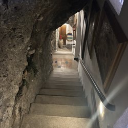 Ristorante La Strada - Stairs up to restaurant