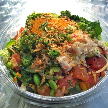Pokeworks - Poke Salad Umami Shoyu - Hawaiian Near Me - Mountain View, California Pokeworks - Poke Salad Umami Shoyu - Hawaiian Near Me - Mountain View, California