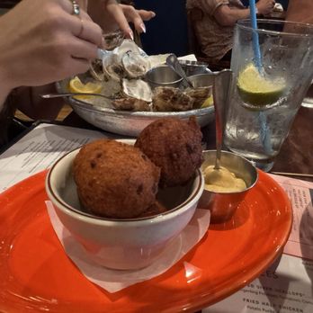 The Darling Oyster Bar - Hush puppies - Seafood Near Me - Charleston, South Carolina The Darling Oyster Bar - Hush puppies - Seafood Near Me - Charleston, South Carolina