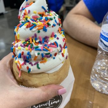 H Mart - Mesa - Vanilla soft serve, with sprinkles and Nutella in the base. - Grocery Near Me - Mesa, Arizona