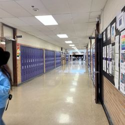 Garfield Middle School - hallway