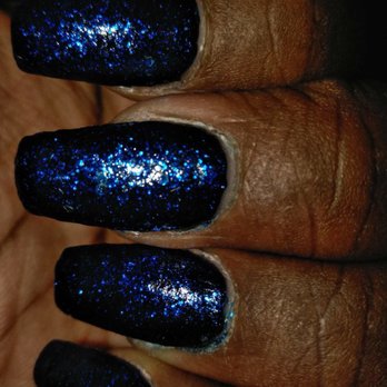 Beverly Nail Salon - Look at the acrylic and the nails are not coffin shaped. - Nail Salons Near Me - Austin, Texas