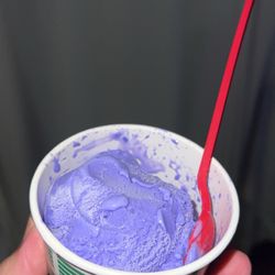 Halo-Halo Cafe - The literally one scoop? If you can call that of Ube icecream
