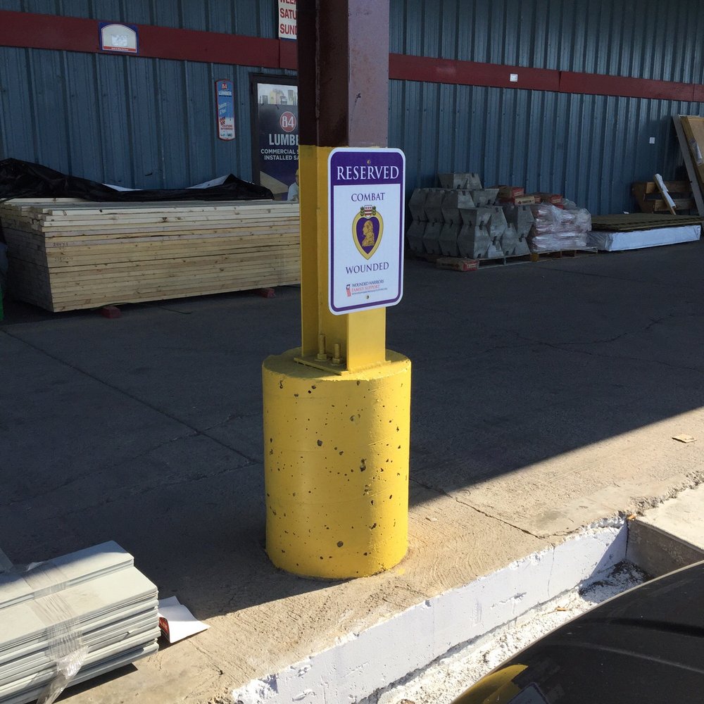84 Lumber - Combat Wounded Parking?!?! - Building Supplies Near Me - Depew, New York