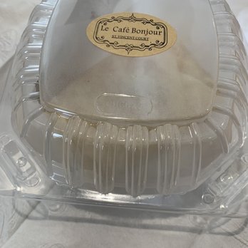 Le Cafe Bonjour - a cake in a plastic container - Coffee & Tea Near Me - Los Angeles, California Le Cafe Bonjour - a cake in a plastic container - Coffee & Tea Near Me - Los Angeles, California
