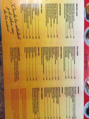 Menu photo 2 El Encuentro Restaurant Miami, FL Menu photo 2 El Encuentro Restaurant Miami, FL