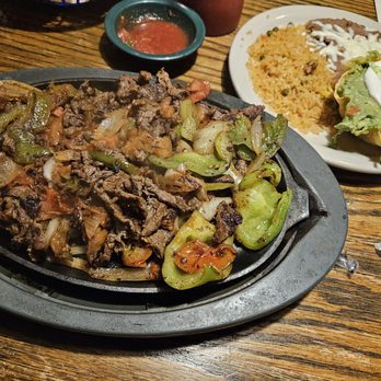 Agaves Mexican Grill - Steak fajita at Agaves Mexican Restaurant - Mexican Near Me - Fort Wayne, Indiana