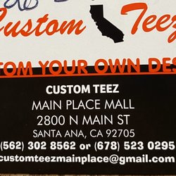 Custom Teez - Business card