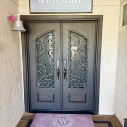 Iron door Iron door