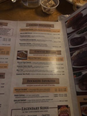Menu photo 8 Texas Roadhouse Gilbert, AZ