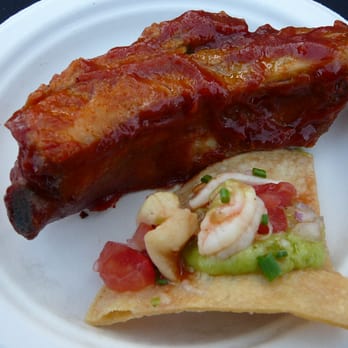 SF Chefs At the Park - Sweet & Spicy Baby Back Ribs and Seafood Nachos from Chef Damon Hall and Pete's Tavern, Pedro's Cantina and Momo's, SF. - Festivals Near Me - San Francisco, California SF Chefs At the Park - Sweet & Spicy Baby Back Ribs and Seafood Nachos from Chef Damon Hall and Pete's Tavern, Pedro's Cantina and Momo's, SF. - Festivals Near Me - San Francisco, California