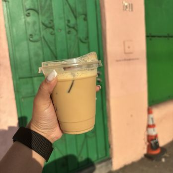 Maru Coffee - Iced Chai Latte $6.75 - Coffee & Tea Near Me - Los Angeles, California