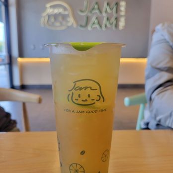 Jam Jam Tea Lab - Green grape smash! - Bubble Tea Near Me - Irvine, California