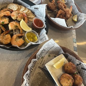 Mimi's Dock Bar - Conch fritters, peel and eat shrimp and coconut shrimp. - Bars Near Me - Aberdeen, ABE