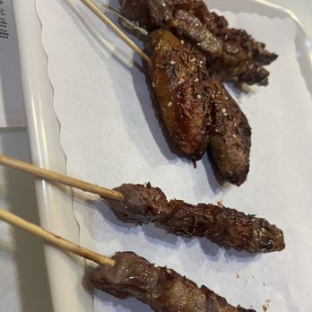 Smiling BBQ - The main bbq staple - beef-lamb-chicken wings. Top-lamb-juicy yum, wings-mid-well seasoned, beef-bottom tender balance. - Barbeque Near Me - San Bruno, California